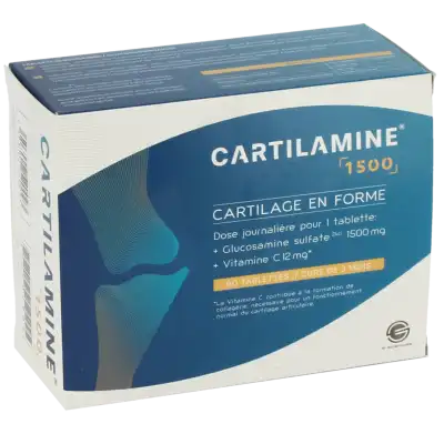 Cartilamine 1500mg Tablettes Articulations B/90 à Le havre