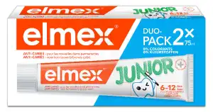 Elmex Junior Dentifrice 7-12 Ans Menthe 2t/75ml à La Rochette