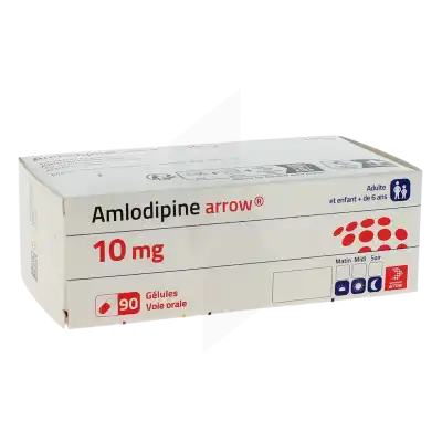 Amlodipine Arrow 10 Mg, Gélule à Casteljaloux