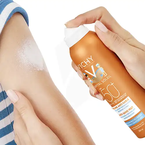 Vichy Idéal Soleil Brume Anti-sable Enfants Spf50+ Brume Spray/200ml