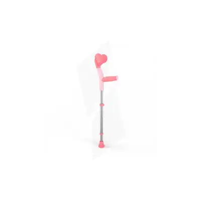VILGO POPIN'S Canne anglai Enf/ado rose Paire
