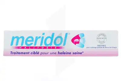 Meridol Halitosis Gel Dentifrice Dents Et Langue T/75ml à HEROUVILLE ST CLAIR