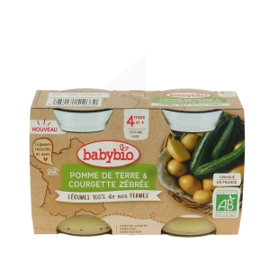 Babybio Alimentation Infantile Légumes De Notre Ferme 2pots/130g