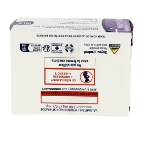 Valsartan Hydrochlorothiazide Biogaran 160 Mg/12,5 Mg, Comprimé Pelliculé