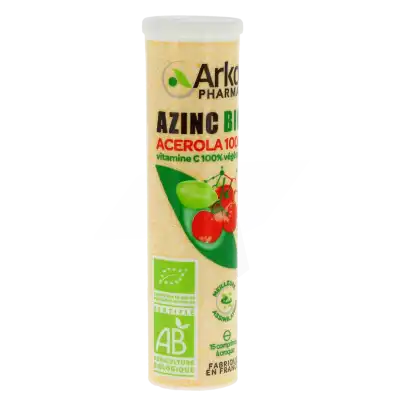 Azinc Vegetal AcÉrola 1000 Bio Comprimés Tube De 15 à ALBI