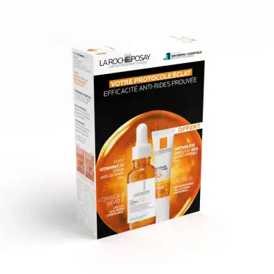 Pure Vitamin C12 La Roche Posay Sérum Fl Pipette/30ml+anthelios Uvmune 400 à Toulouse