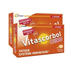 Vitascorbol C 1000 Cpr à Croquer 2b/20