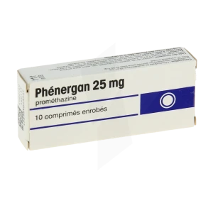 Phenergan 25 Mg, Comprimé Enrobé