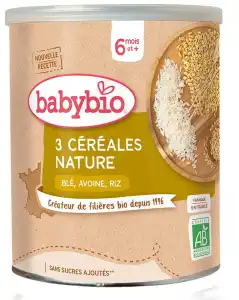 Babybio 3 Céréales Nature à St Médard En Jalles