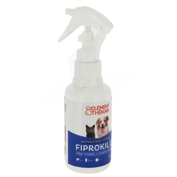 Fiprokil 2,5 Mg Spray Fipronil Chats Chiens, Solution Pour Pulvérisation Cutanée