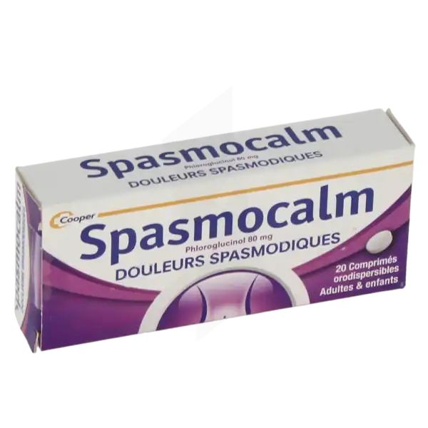 Spasmocalm 80 Mg, Comprimé Orodispersible