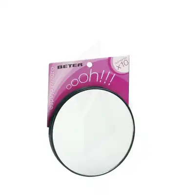 LCDT Ooh! Miroir Grossissant X10 Ø 8,5cm Ventouses