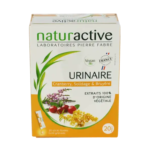 Naturactive Phytothérapie Fluides Solution Buvable Urinaire 20sticks/10ml