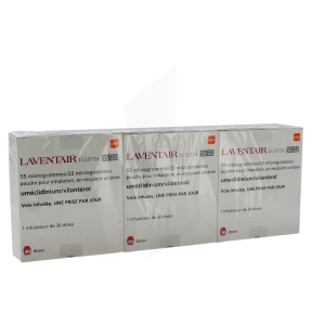 Laventair Ellipta 55 Microgrammes/22 Microgrammes, Poudre Pour Inhalation En Récipient Unidose