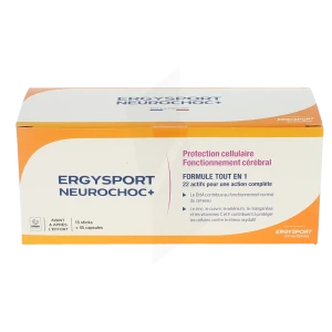 Ergysport Neurochoc+ Pdr Et Capsule 15sticks+45