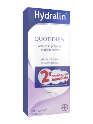 Hydralin Quotidien Gel Lavant Usage Intime 200ml Promo à SAINT-MEDARD-EN-JALLES