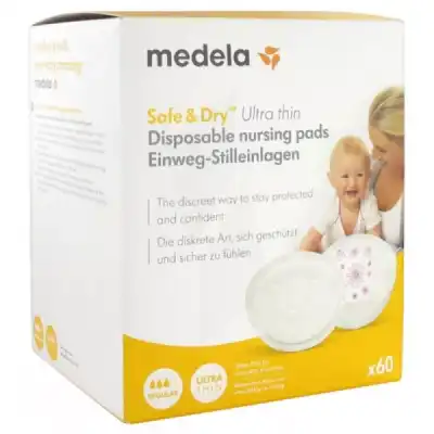 Medela Safe & Dry Coussinet à Usage Unique Ultra Thin B/60 à Montbonnot-Saint-Martin
