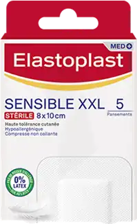 Elastoplast Pansements Peau Sensible Xxl B/5 à Eysines