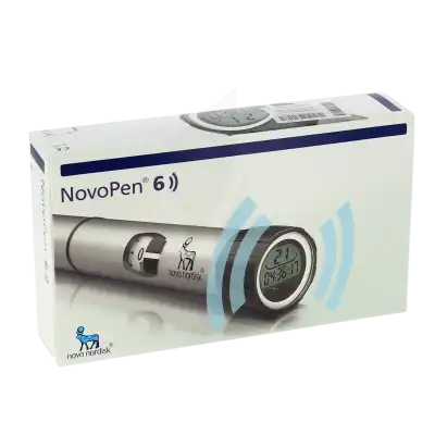 Novopen 6 Stylo Injecteur Insuline Réutilisable Grey à PRUNELLI-DI-FIUMORBO