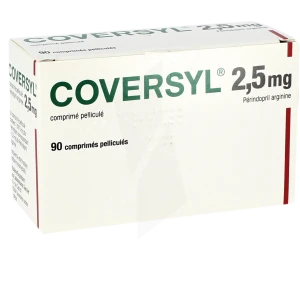 Coversyl 2,5 Mg, Comprimé Pelliculé