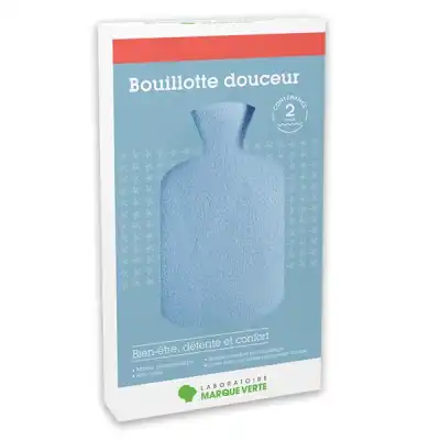 Bouillotte Thermoplastique Housse Verte 2l à SAINT-PRIEST