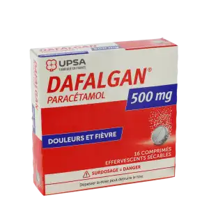 Dafalgan 500 Mg, Comprimé Effervescent Sécable à Bègles