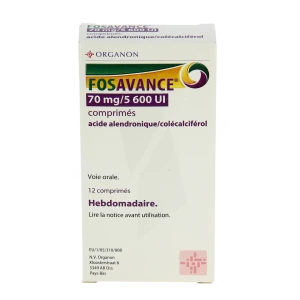 Fosavance 70 Mg/5600 Ui, Comprimé