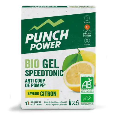 Punch Power Speedtonic Gel Citron 40t/25g à LABENNE