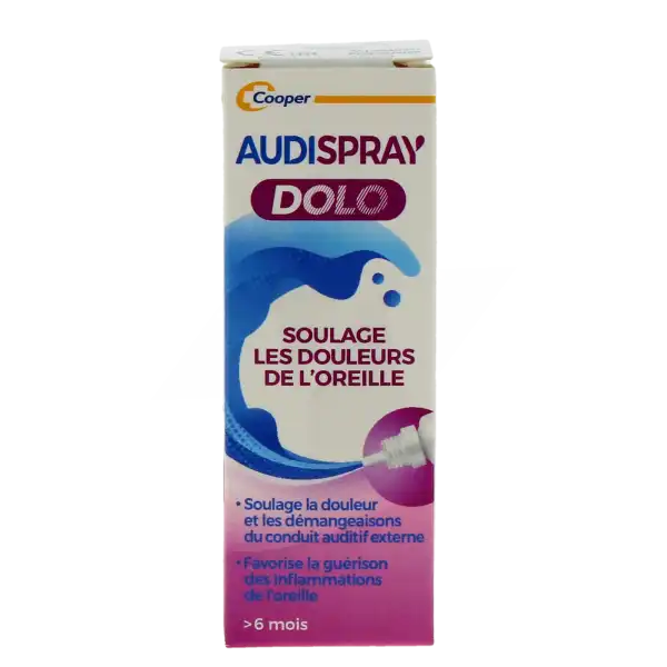 Audispray Dolo Gouttes Auriculaires + 6 Mois Flacon De 7 G