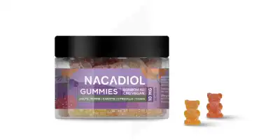 Nacadiol Bonbons Gummies Vegan Au Cbd 10mg B/30 à Crocq