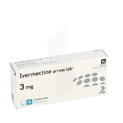 Ivermectine Arrow Lab 3 Mg, Comprimé à TOULOUSE