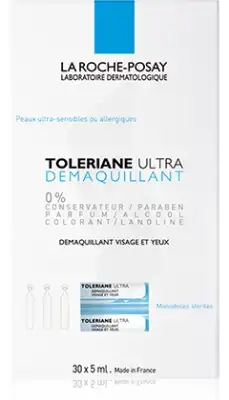 Toleriane Solution Démaquillante Yeux 30 Unidoses/5ml