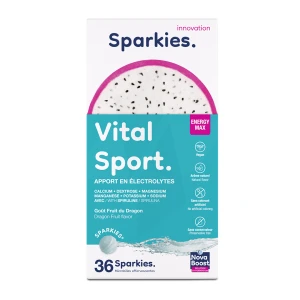 Novaboost Sparkies Vital Sport Fruit Du Dragon Bt36