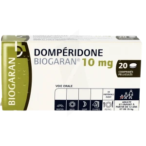 Domperidone Biogaran 10 Mg, Comprimé Pelliculé