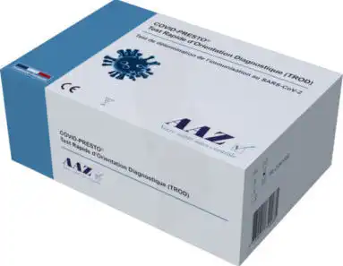 Aaz Covid-viro Test Antigénique Kit/20 Sachets à VITRE
