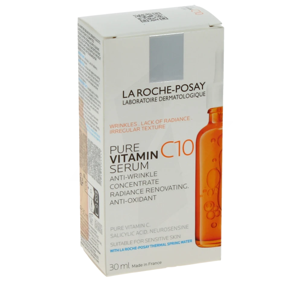 La Roche Posay Pure Vitamin C10 Sérum Anti-rides Éclat Flacon/30ml