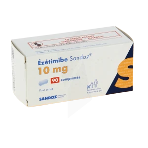 Ezetimibe Sandoz 10 Mg, Comprimé