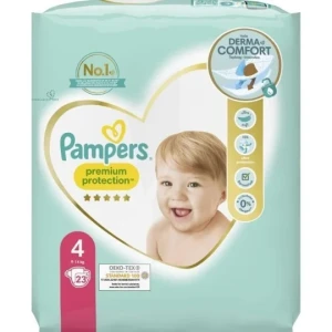 Pampers Premium Protection Couche T4 9-14kg Paquet/23