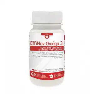 Effinov Nutrition Effinov Omega 3 Caps B/60 à Vannes