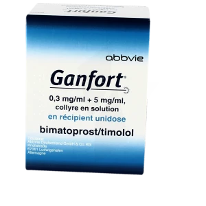 Ganfort 0,3 Mg/ml + 5 Mg/ml, Collyre En Solution En Récipient Unidose