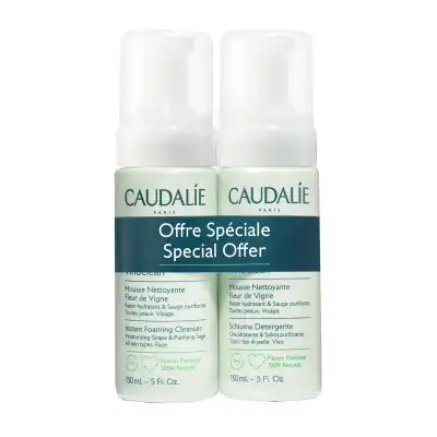 Caudalie Vinoclean Mousse Nettoyante Fleur Vigne Duo 150ml à Libourne