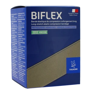 Thuasne Biflex Bande Contention Légère Beige 10cmx3m