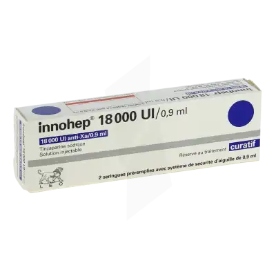 Innohep 18 000 Ui Anti-xa/0,9 Ml, Solution Injectable En Seringue Préremplie à Chelles
