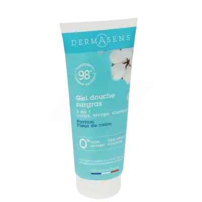 Dermasens Gel Douche Surgras 3 En 1 Fleur De Coton T/200ml à Fronton