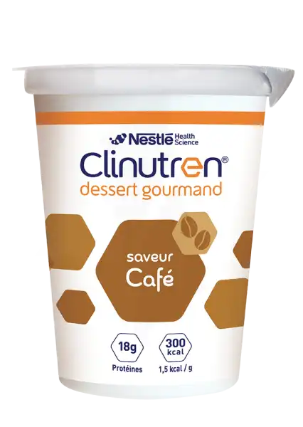 Clinutren Dessert Gourmand Nutriment Café 4 Cups/200g