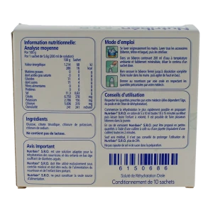Nutribén Sro Poudre Solution Buvable Réhydratation 10 Sachets/5,6g