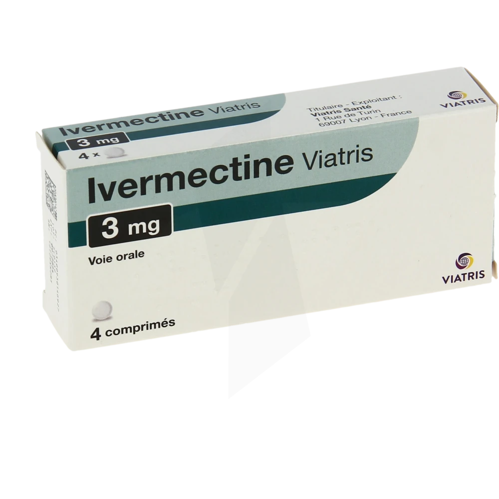 Ivermectine Viatris 3 Mg, Comprimé