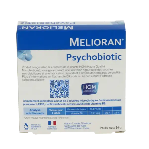Pileje Melioran Psychobiotic Gélules B/30