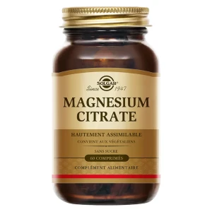 Solgar Magnésium Citrate 200mg Tablettes B/60