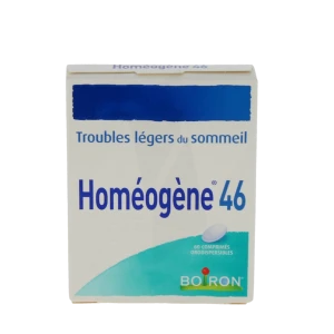 Boiron Homéogène 46 Comprimés Orodispersibles Plq/60